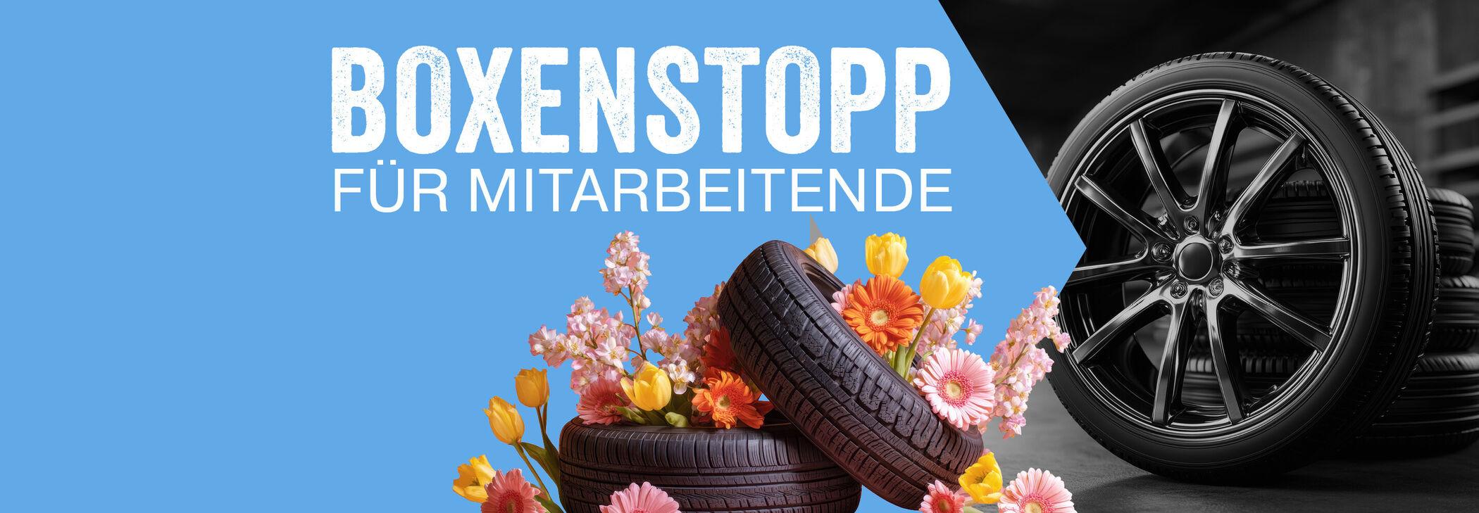 Boxenstopp f&uuml;r Mitarbeitende
